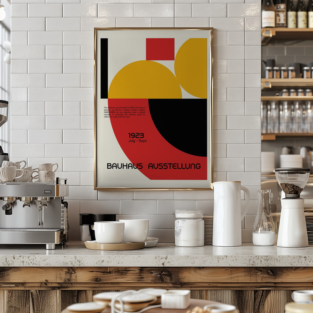 Bauhaus Ausstellung Poster
